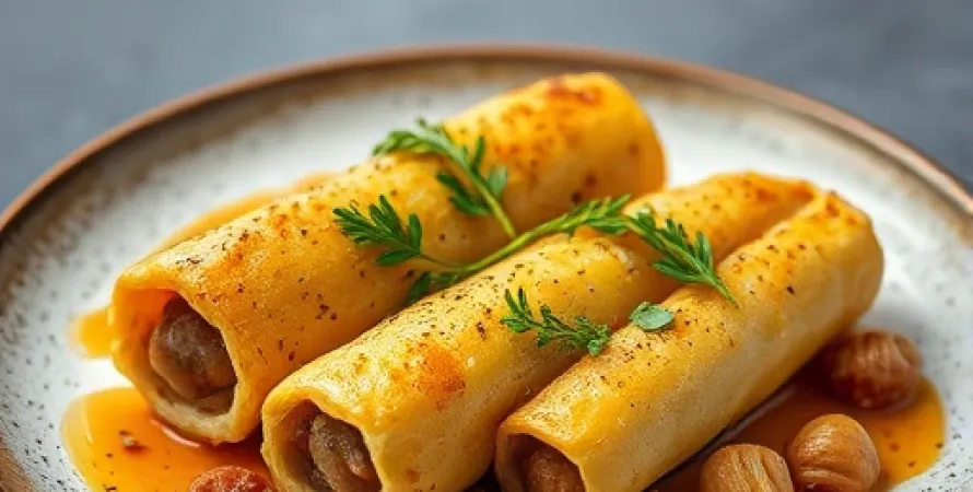 Saucisses anglaises en pâte feuilletée