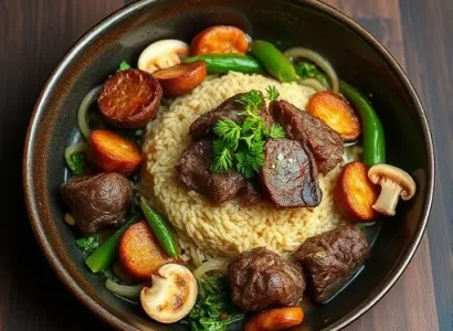 Suey de boeuf aux légumes