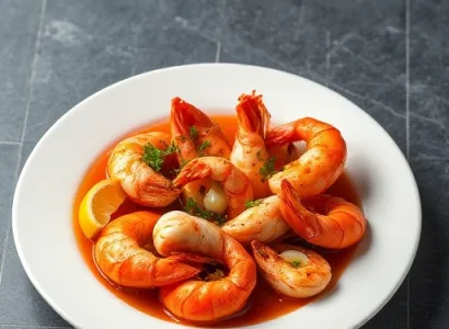 Bouillabaisse de crevettes