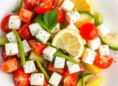 Salade grecque traditionnelle