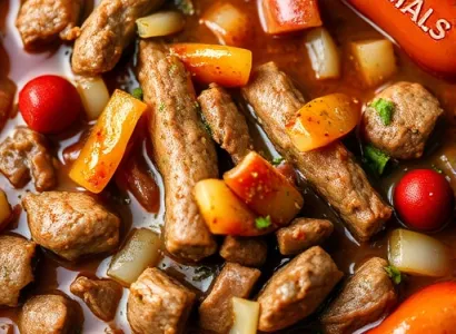 Sauce viande chaude