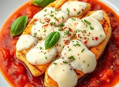 Poulet à la tomate italienne