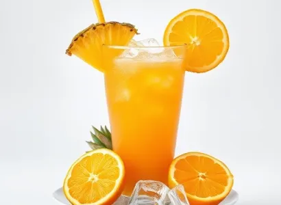 Jus de fruits rafraîchissant