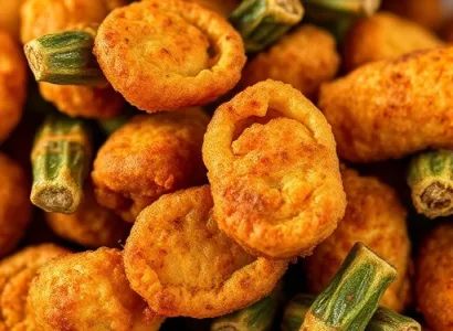 Okras frites