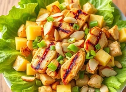 Salade de poulet orientale