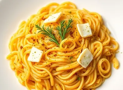 Orzo au safran et fromage romano
