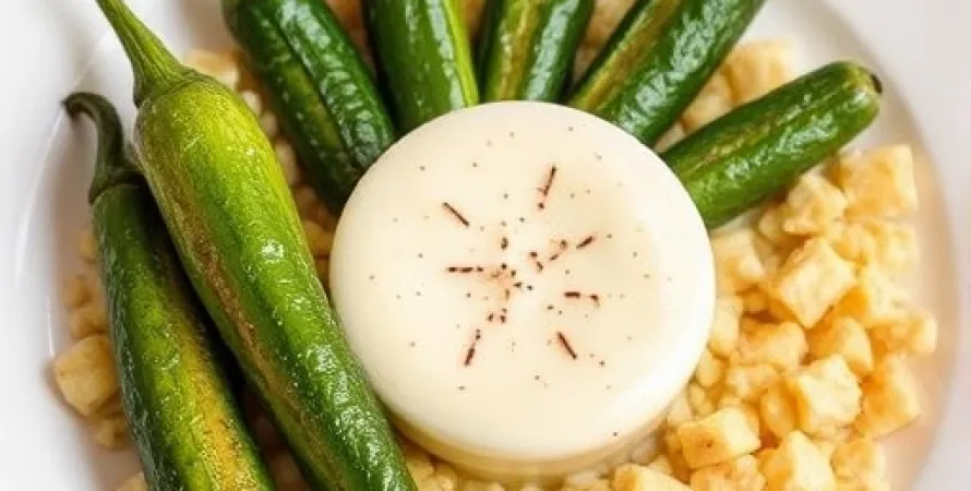Courgettes et mais au fromage