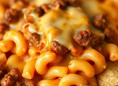 Casseroles de macaroni et hamburger