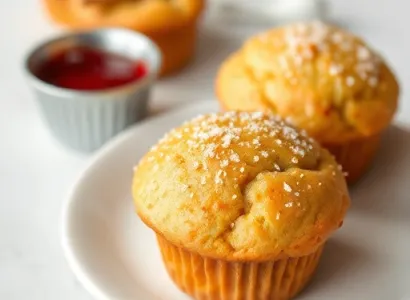 Muffins à la confiture