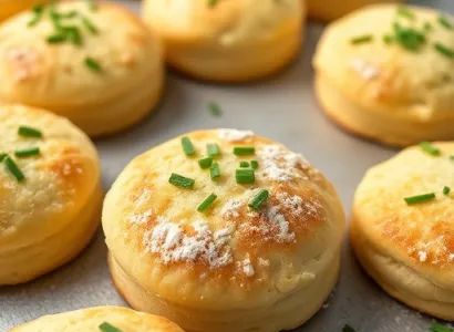 Biscuits aux ciboulettes