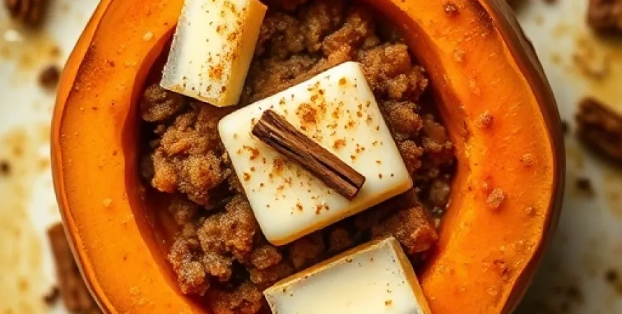 Courge butternut au sucre roux