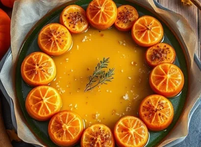 Anneaux de citrouille au miel