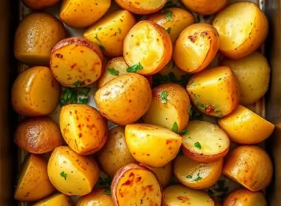 Pommes de terre au four épicées