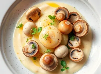 Asperges aux champignons
