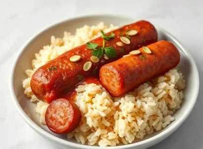 Saucisses de petit-déjeuner véganes