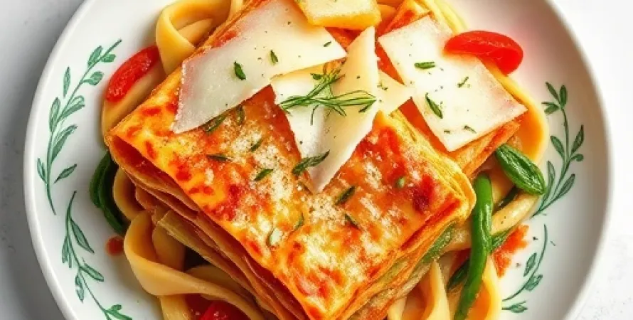 Lasagne au fromage de Wisconsin