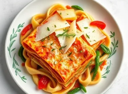 Lasagne au fromage de Wisconsin