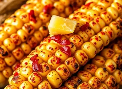 Maïs grillé épicé