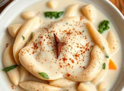 Sauce Alfredo végétal