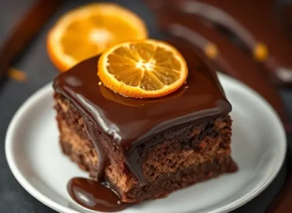 Gâteau au Chocolat et à l'Orange