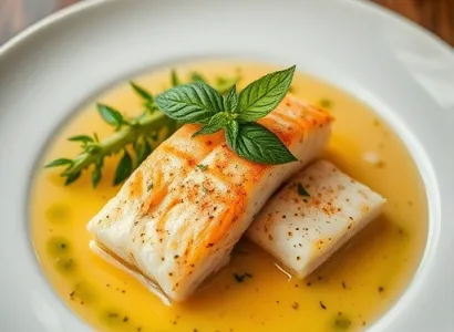 Saumon créole aux herbes