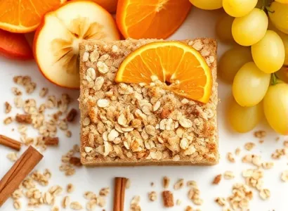 Barres de fruits frais