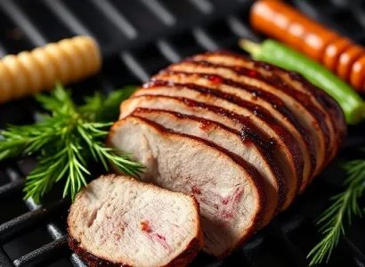Porc tenderloin au romarin
