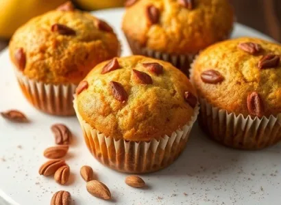 Muffins de poires Bartlett