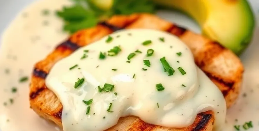 Poulet grillé au fromage de pepper jack