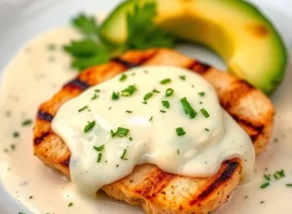 Poulet grillé au fromage de pepper jack