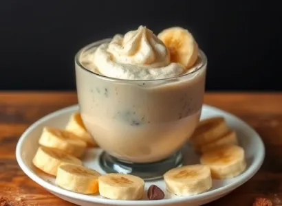 Glace végétale aux bananes