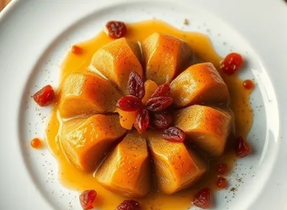 Courge Acorn au Jus de Raisin