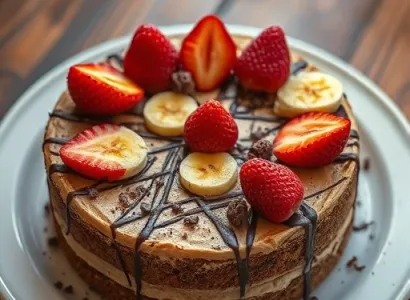 Gâteau Banane Split