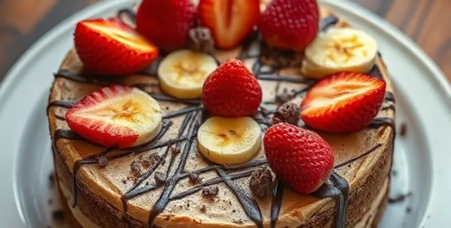 Gâteau Banane Split
