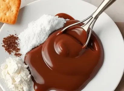Sauce au chocolat pour biscuits