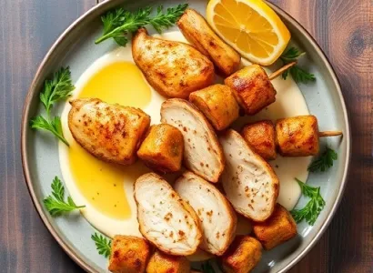 Poulet au beurre de cacahuète