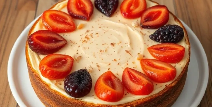 Gâteau aux fruits secs et aux noix
