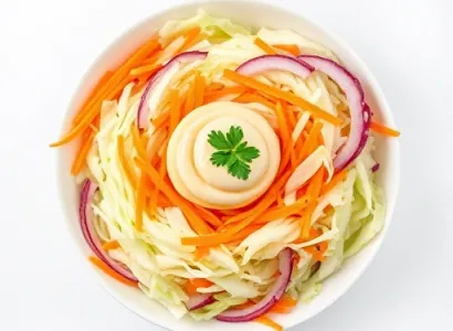 Salade de chou frais