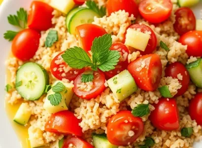 Salade de blé bulgur