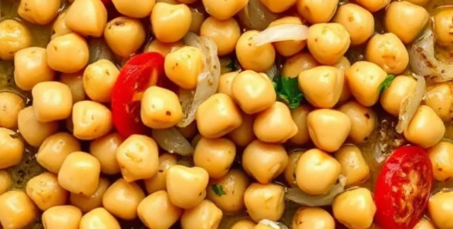 Pois chiches sautés