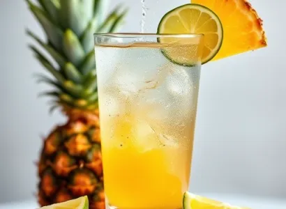 Limeade à l'ananas