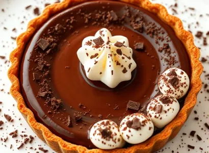 Tarte au Chocolat Française