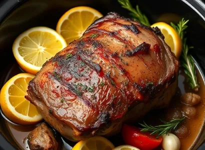 London Broil au Crock Pot