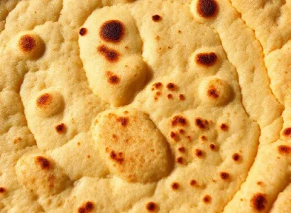Pain éthiopien injera