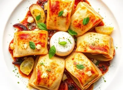 Lasagnes de poulet aux artichauts