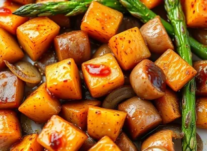 Légumes caramélisés