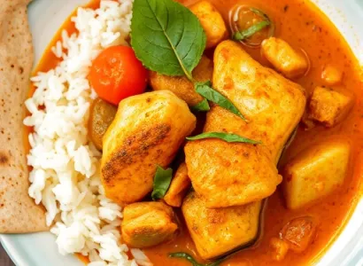 Poisson au curry de Goan