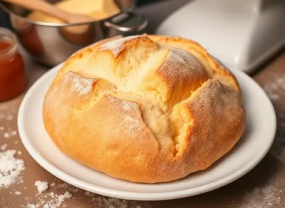 Pain au lait et miel