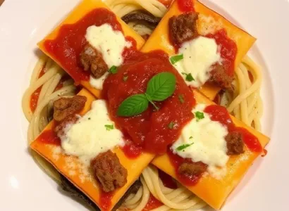 Lasagnes d'épinards