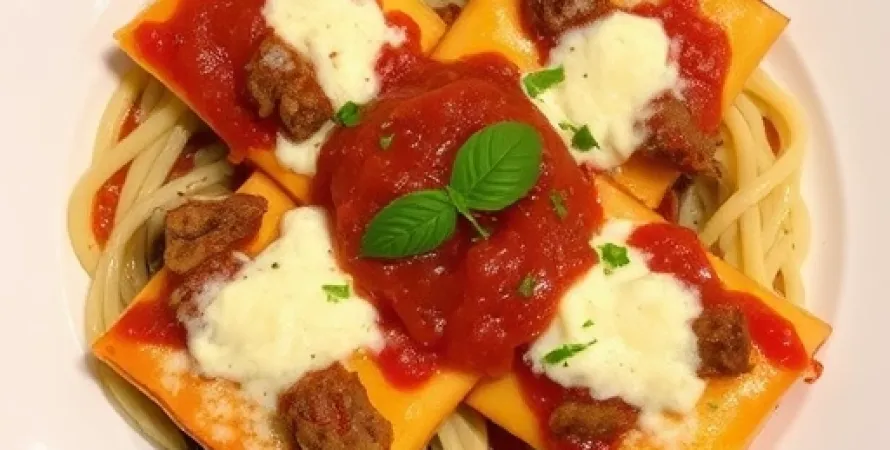 Lasagnes d'épinards